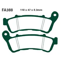 Placute de frana FA388HH, Sinter, EBC