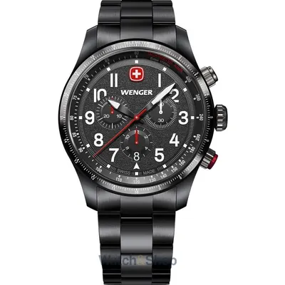 Ceas Wenger Wenger 01.0543.117 Mens Watch Terragraph Chrono 43mm 10ATM
