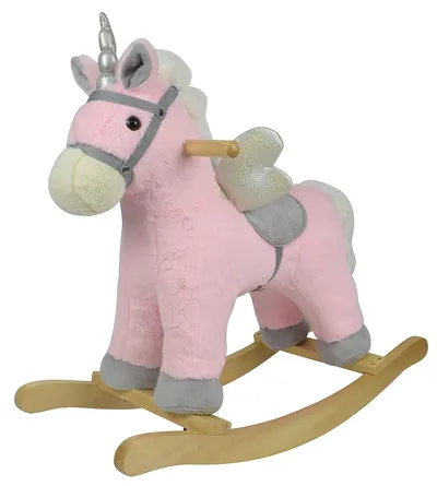 Căluț Balansoar de plus Chipolino - Roz