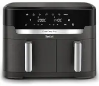 Friteuză cu aer cald Tefal - Easy Fry Dual XXL EY942HE0, 11 l, negru
