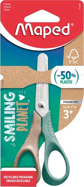 Foarfecă Maped - Smiling Planet Vivo, 12 cm, asortiment