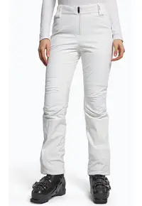 Pantaloni de schi dama - PoliamidaElastan - ALb -