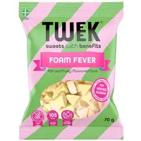 Jeleuri Spumoase cu Aroma de Fructe cu Stevie fara Zahar Adaugat Foam Fever 70g