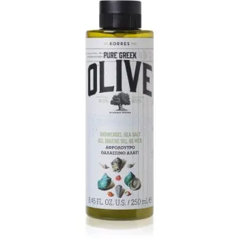 Korres Pure Greek Olive & Sea Salt gel de dus revigorant