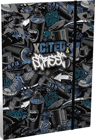 Mapa cu elastic A4 Lizzy Card - Xcited Street