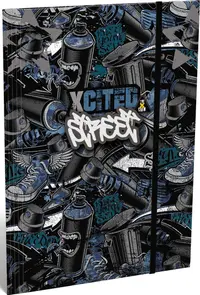 Mapa cu elastic A4 Lizzy Card - Xcited Street