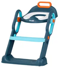 Șezut de toaletă cu scară Chipolino - Flipi, albastru
