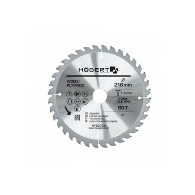 Panza de ferastrau TCT 216x60Tx30