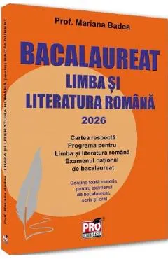 Bacalaureat 2026. Limba si literatura romana