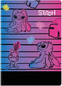 Caiet Cool Pack Disney - Stitch Purple, A4, 60 foi, pătrate mici