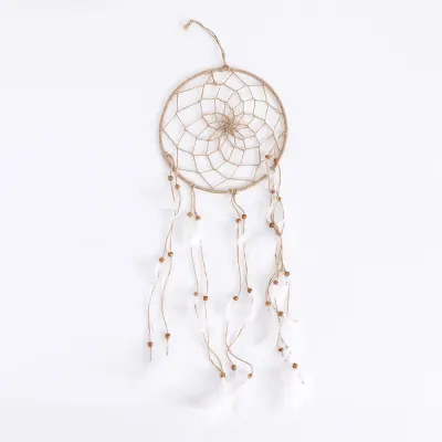 Dreamcatcher decorativ cu pene 70 cm