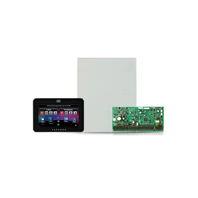 Centrala alarma antiefractie Paradox Digiplex EVOHD cu tastatura TM50 si carcasa, 8 partitii, 8-192 zone, 5-32 PGM