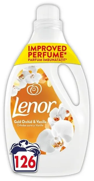 Balsam de rufe Lenor - Gold Orchid &amp; Vanilla, 126 spălări