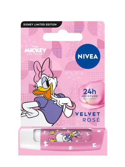 Nivea Balsam de buze 4.8 g Velvet Rose Mickey And Friends