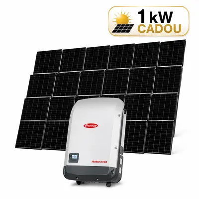 Sistem fotovoltaic 8kW (7 + 1 kW CADOU), invertor trifazat On Grid si 18 panouri Canadian Solar N-Type TOPCon, monocristalin, 460 Wp, 144 celule, rama neagra