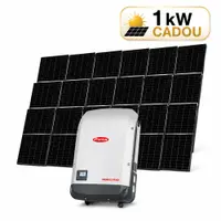 Sistem fotovoltaic 8kW (7 + 1 kW CADOU), invertor trifazat On Grid si 18 panouri Canadian Solar N-Type TOPCon, monocristalin, 460 Wp, 144 celule, rama neagra