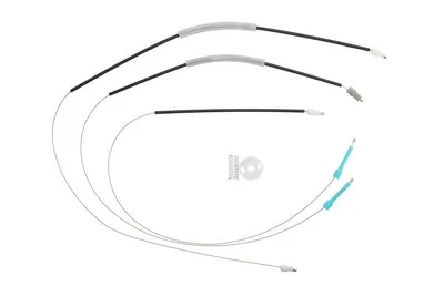 Set reparatie macara geam stanga/dreapta potrivit PEUGEOT 607 2000-2011 - (cabluri, electric)