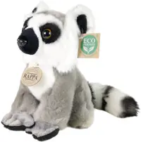 Jucărie de pluș Rappa Eco Friends - Lemur, așezat, 18 cm