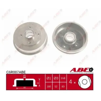 Tambur frana ABE C6R007ABE