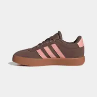 Încălțăminte din piele ADIDAS VL COURT, maro-roz, copii