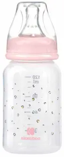 Biberon KikkaBoo Savanna - PP, 120 ml, roz