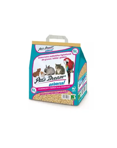 JRS Pet’s Dream Universal Asternut din lemn pentru animale de companie 5 L