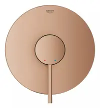 Unitate comanda dus Grohe Essence 24168DL1, 1 functie, necesita valva, Cupru mat
