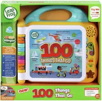 Vtech Interactive Educational Booklet - 100 de lucruri care se mișcă