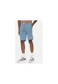 Pantaloni scurti sport barbati EQYFB03395 - Bumbac/Poliester - Albastru - Albastru