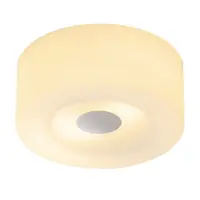 Corp iluminat TAVAN, Malang Plafon lumenul, A60, rotund, cromului, sticla mata, max. 120 W,