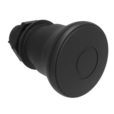 Buton Ciuperca Ø22mm Platinum Series, Latch, Pull To Release, Ø40mm. For Normal Stopping. Black