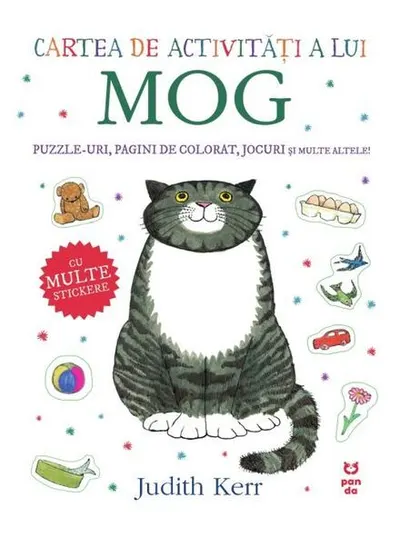 Cartea de activități a lui Mog - Paperback