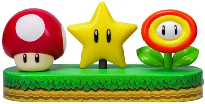 Lampă Paladone Games: Super Mario Bros. - Power Ups