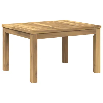 vidaXL Masă de cafea Alb 50 x 60,5 x 36 cm Lemn Solid de Acacia
