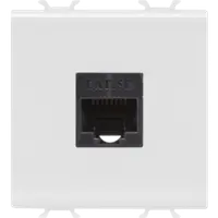 Rj45 Priza Outlet - Category 5e - Utp - 2 Modules - White - Chorus