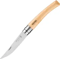 Cuțit pliabil pentru filetare Opinel Les Effiles - 8.5 cm, fag, în cutie