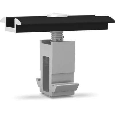 Set de prindere intermediar DomeClamp K2 Systems 2002609, negru, 30 mm - 50 mm