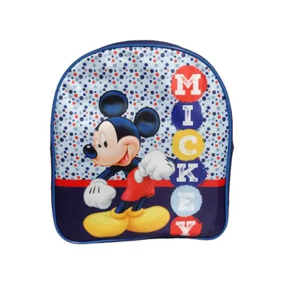 Rucsac, 30x26x10 cm, albastru, bretele ajustabile si captusite, Mickey Mouse