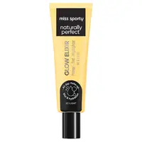 Baza de machiaj 3in1 Naturally Perfect Glow Elixir 20 Light, 20ml, Miss Sporty
