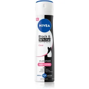 NIVEA Invisible Black & White Clear antiperspirant Spray