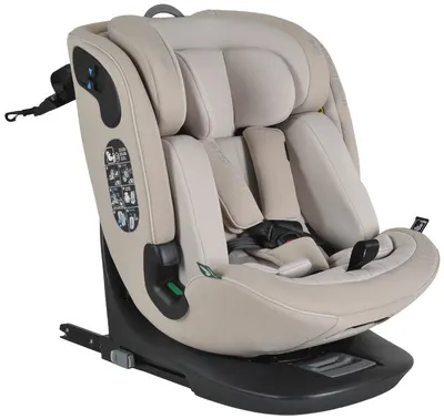 Scaun auto Cangaroo - GTS, 360°, IsoFix, I-Size, 40-150 cm, Sandstone
