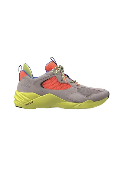 Pantofi sport dama - Textil - Multicolor - Multicolor