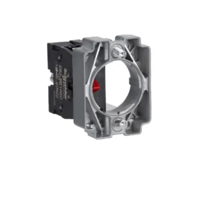 Contact cu corp de buton si elemente de fixare, Easy Harmony XB2, metal, terminale cu surub, 1NC