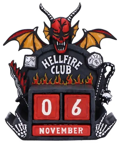 Calendar perpetuu Nemesis Now Television: Stranger Things - Hellfire Club
