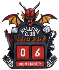 Calendar perpetuu Nemesis Now Television: Stranger Things - Hellfire Club