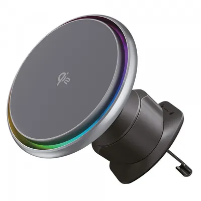 Incarcator Auto Wireless Proove Icecore, 15W, 1.67A, Gri WHIC15002003
