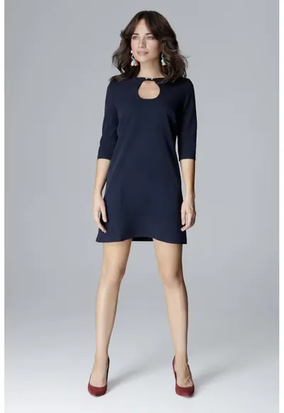 Rochie de zi - - Bleumarin