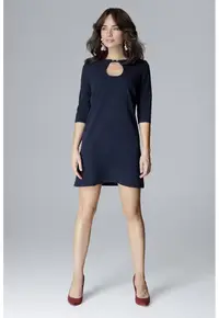 Rochie de zi - - Bleumarin