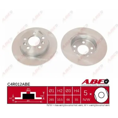 Disc frana ABE C4R012ABE