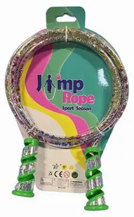 Coardă de sărit Raya Toys - Sport Season, verde